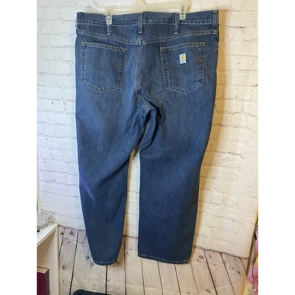 Carhartt FR Jeans Mens 40x28 Flame Resistant Straight Leg Indura Ultra Soft - Picture 1 of 6